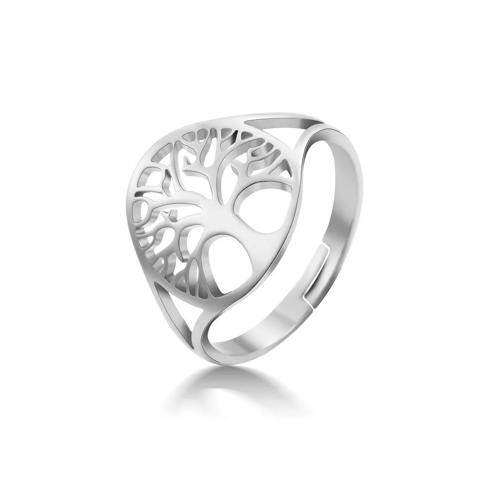 Bague arbre de vie argent