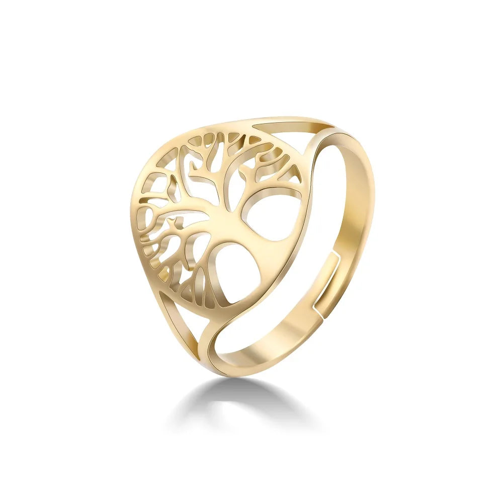 Bague arbre de vie or