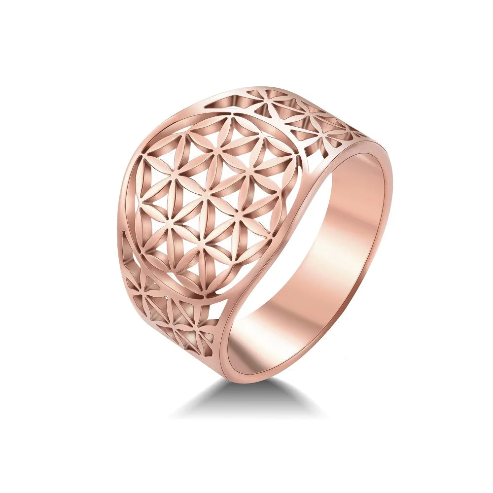 Bague infini bronze