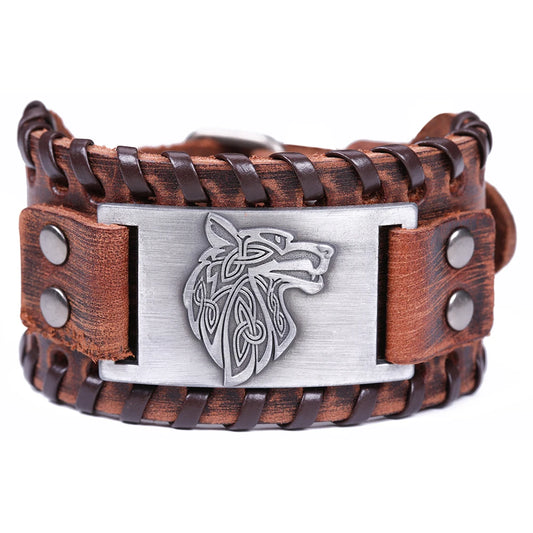 Bracelet fenrir argent