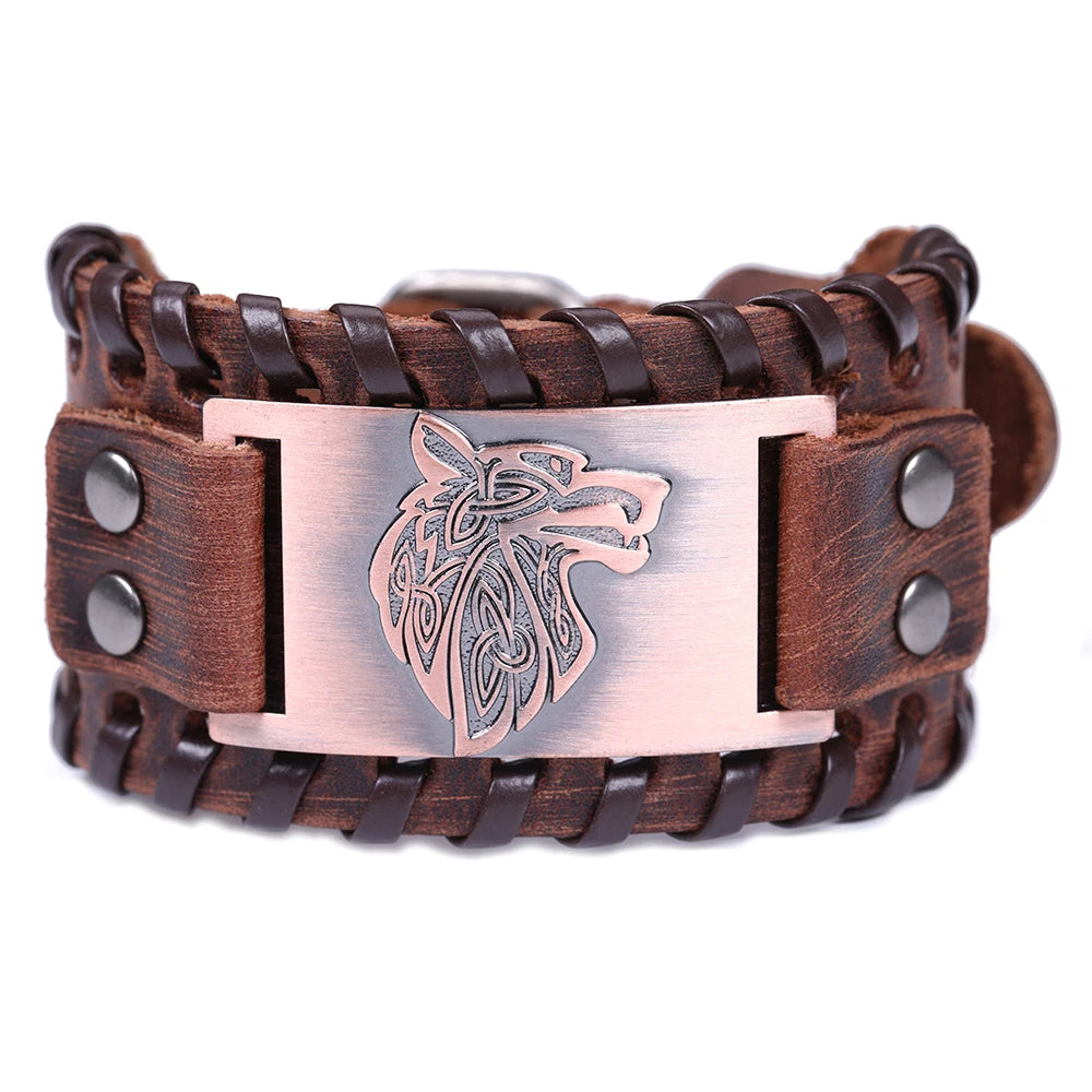 Bracelet  fenrir bronze