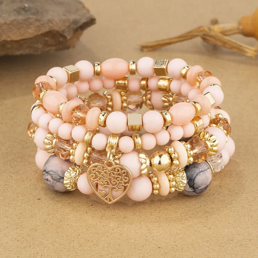 Bracelets perle blanche